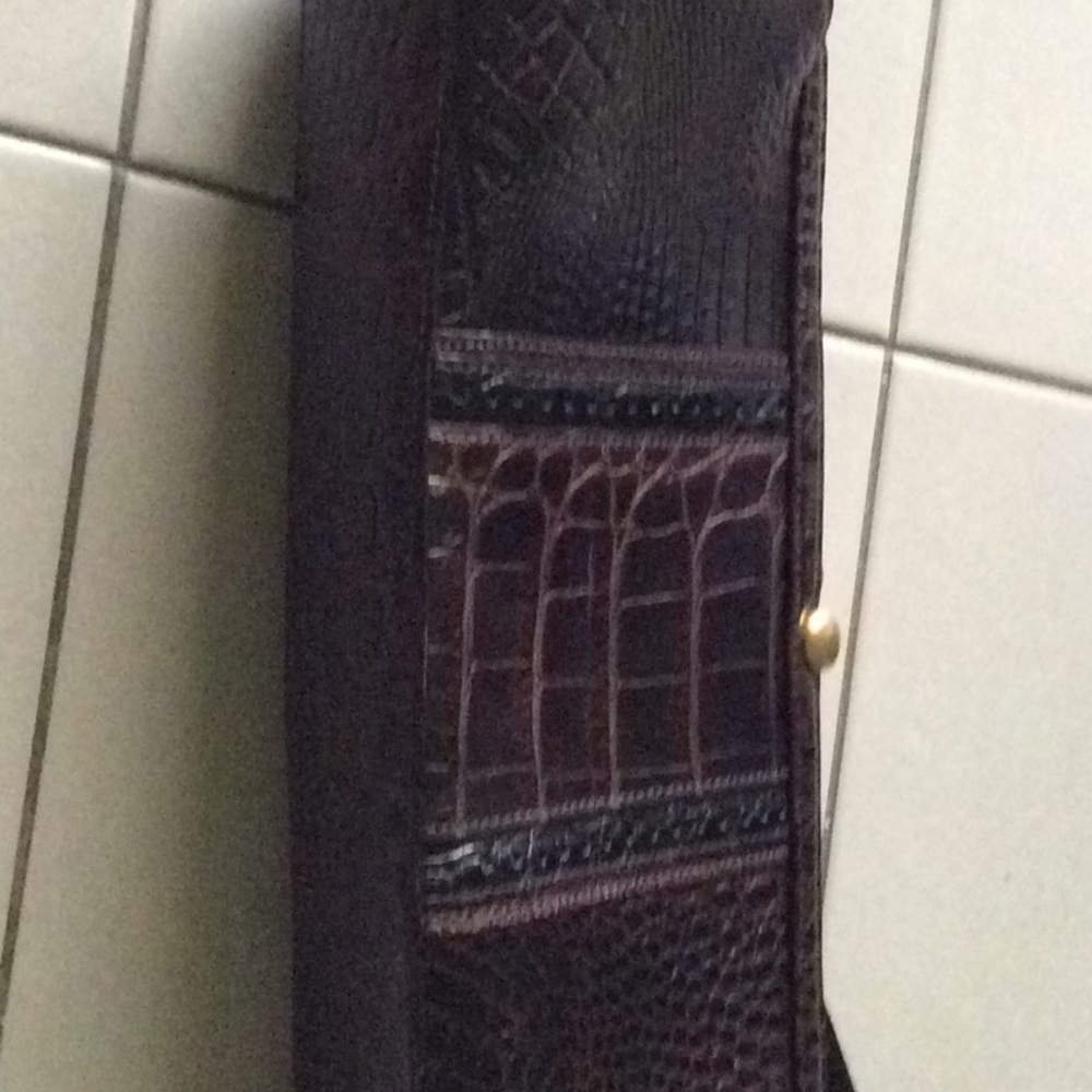 Brahmin leather clutch